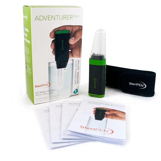 STERIPEN Adventurer Opti UV Water Purifier - UV Waterfilter - Zwart