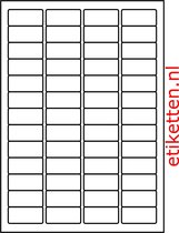 Master Laserlabels 46 x 21 mm