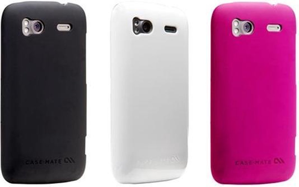 HTC Sensation (XE) hoesje - Case-Mate - Zwart - Kunststof