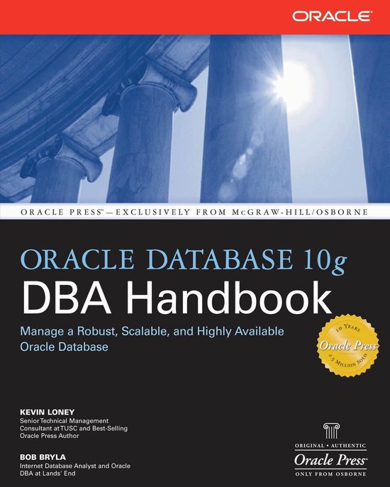 Oracle Database 10G Dba Handbook - cover