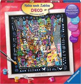 Ravensburger schilderen op nummer James Rizzi - Hobbypakket