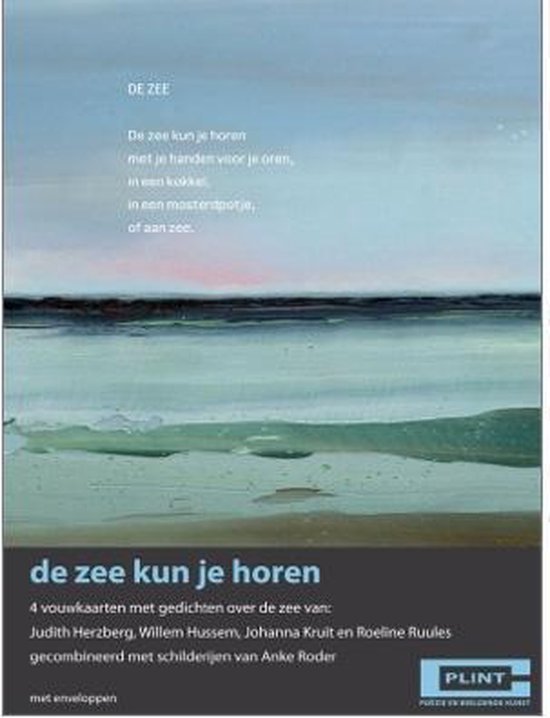 Cover van het boek 'De zee kun je horen'