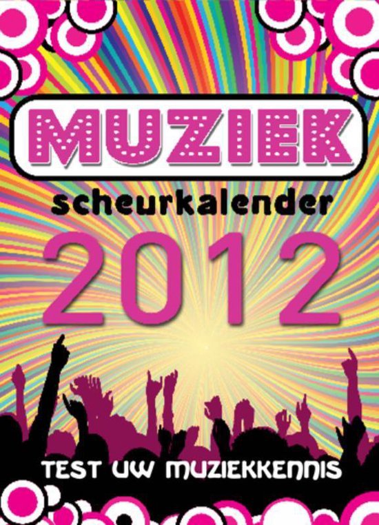 Cover van het boek 'Muziek scheurkalender 2012'