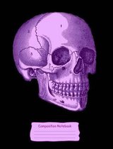 Purple Skull Composition Notebook