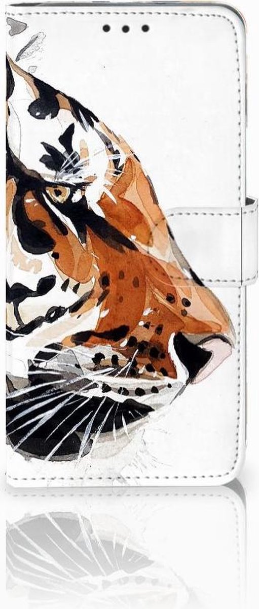 Hoesje Samsung Galaxy S10 Plus Watercolor Tiger