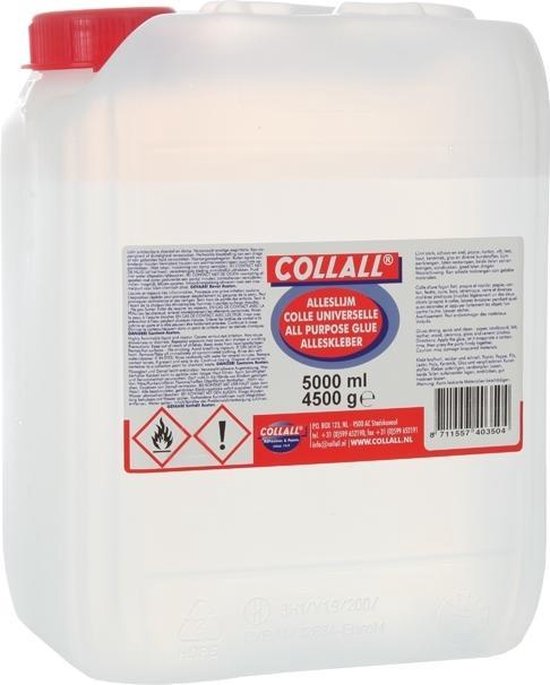 Collall transparante Alleslijm 5 liter | bol