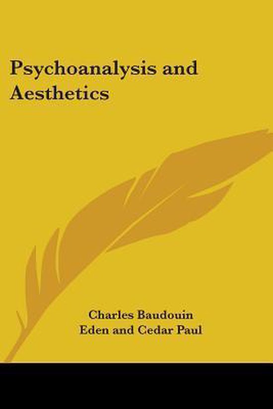 Psychoanalysis And Aesthetics - cover