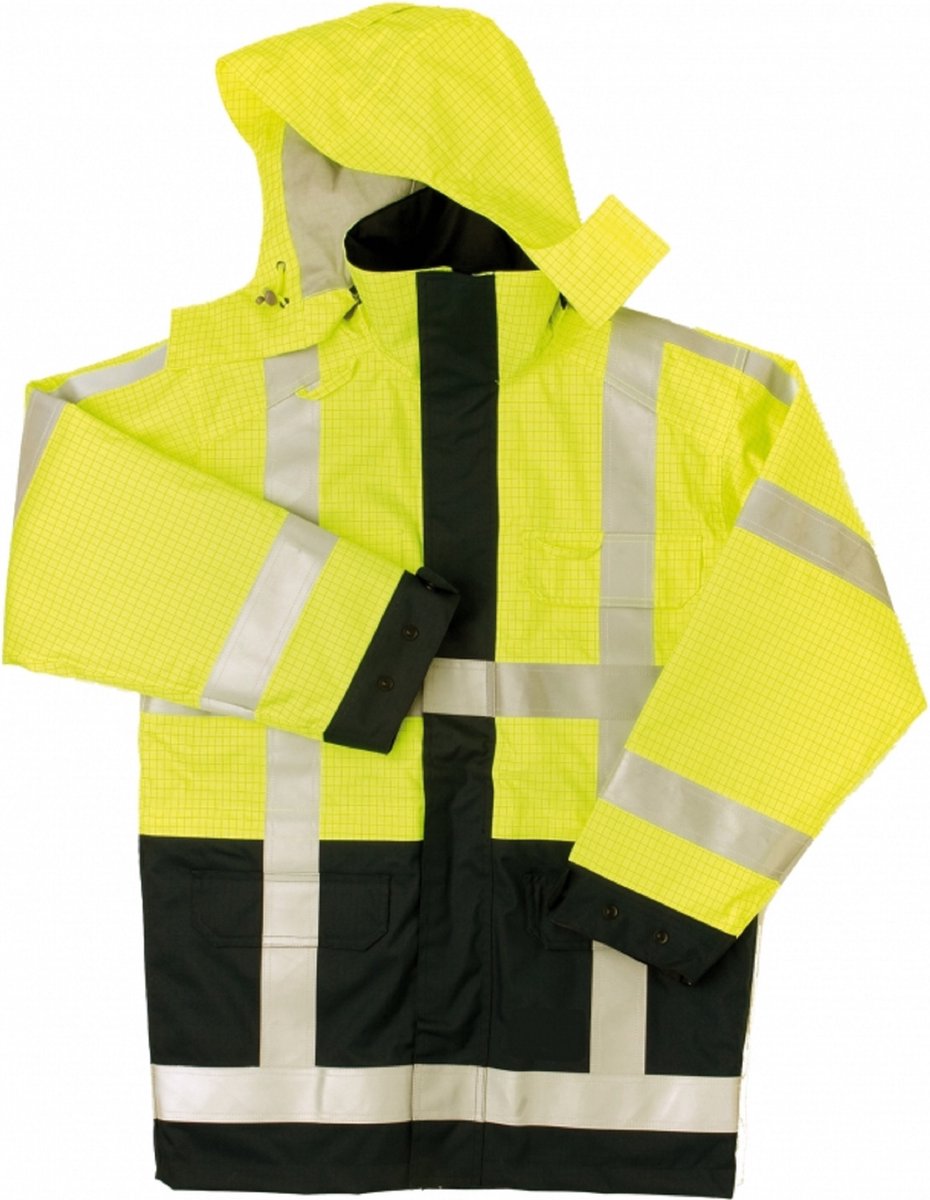 Parka vlamvertagend antistatisch SW Humber RWS geel/marine XL