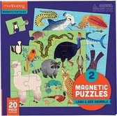Mudpuppy Magnetic Fun/Land & Sea Animals
