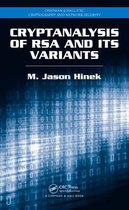 Chapman & Hall/CRC Cryptography and Network Security Series- Cryptanalysis of RSA and Its Variants