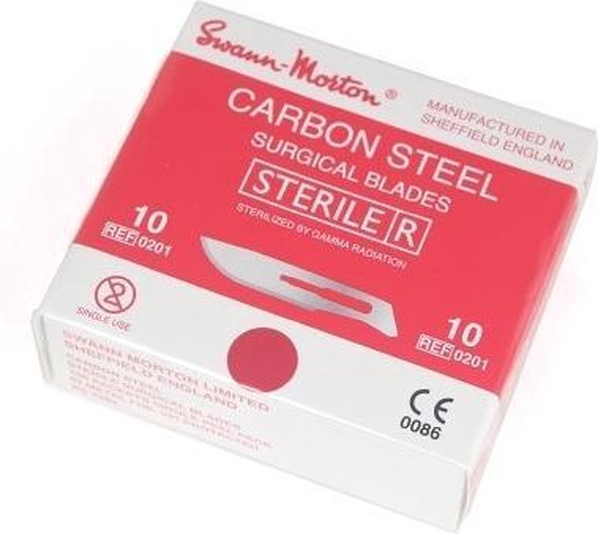 Swann Morton Scalpelmesjes - Steriel - Mesnummer 10 - REF 0201