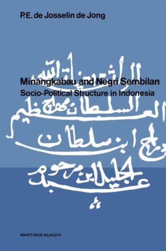 9789024723683 - Minangkabau and Negri Sembilan