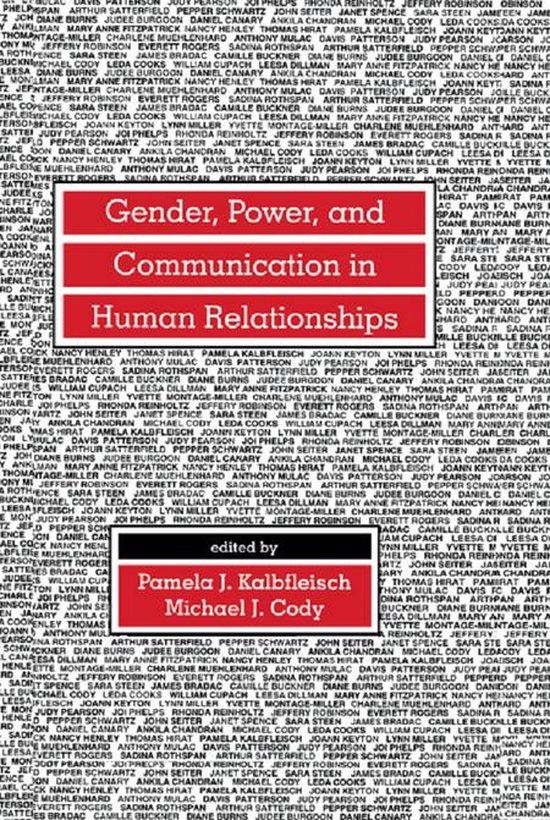 Gender Power and Communication in Human Relationships - cover