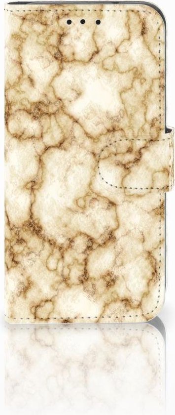 Etui Housse pour Samsung Galaxy S10e Coque Téléphone Or Marbre