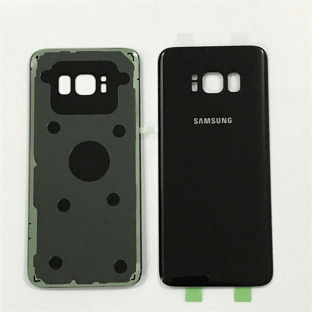 Achterkant – battery cover - Midnight Black - geschikt voor de samsung Galaxy s8