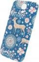 Xccess Battery Cover Samsung Galaxy S4 I9500/9505 Fantasy Blue Deer