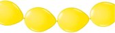 Ballonnen slinger geel 3 meter