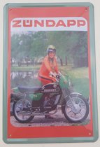 zundapp reclamebord Ks50- 20x30cm