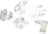 Bevestigingsclips LED Lichtslang 13mm - 100 Stuks Transparant
