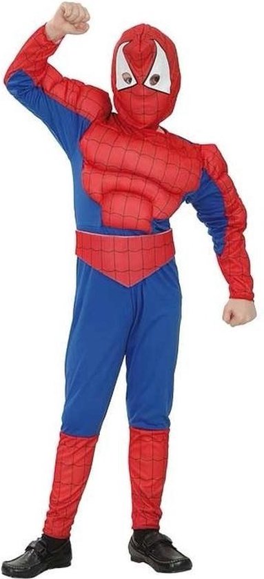 Spinnenheld kostuum voor jongens 130-140 (10-12 jaar)