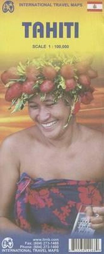 Wegenkaart Tahiti - ITMB - cover