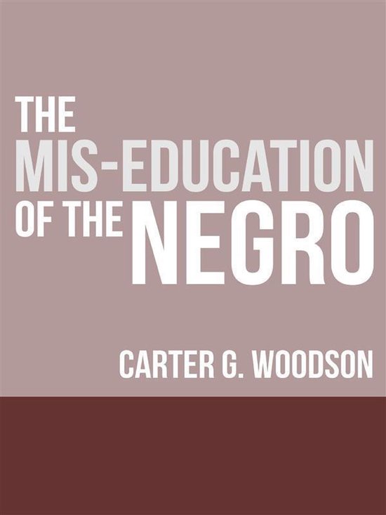 The Mis-Education of the Negro - cover