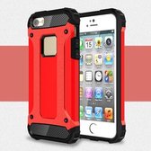 Armor Hybrid Case iPhone 5 / 5S /SE - Rood