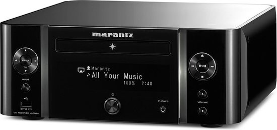 Marantz M-CR611/N1B - 2.1 kanaals netwerk versterker - Zwart | bol.com