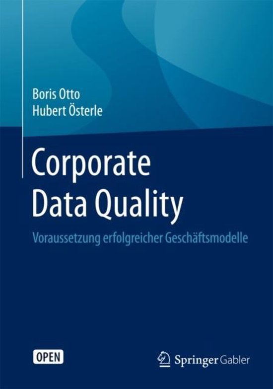 Corporate Data Quality - cover