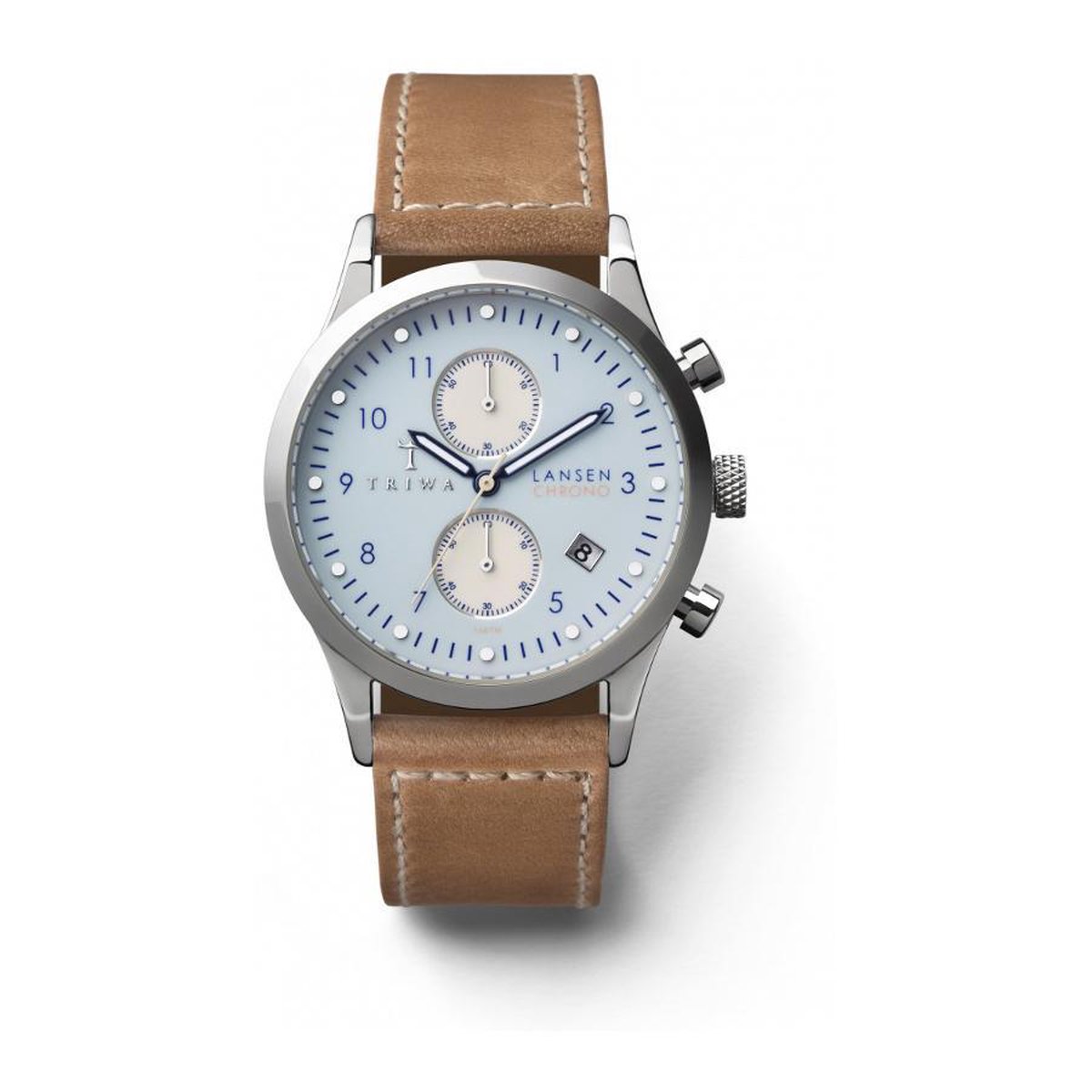 TRIWA Sky Lansen Tan Sewn Classic horloge LCST110SC010612