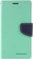 Mercury Fancy Diary Wallet Case voor LG G2 Mini (D620) - Mint