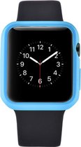 Case Cover Ultra-thin 0.7mm Soft TPU Shell voor Apple Watch 38mm - Blauw