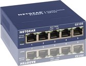 Netgear ProSAFE GS105 - Netwerk Switch - Unmanaged - 5-Poorten