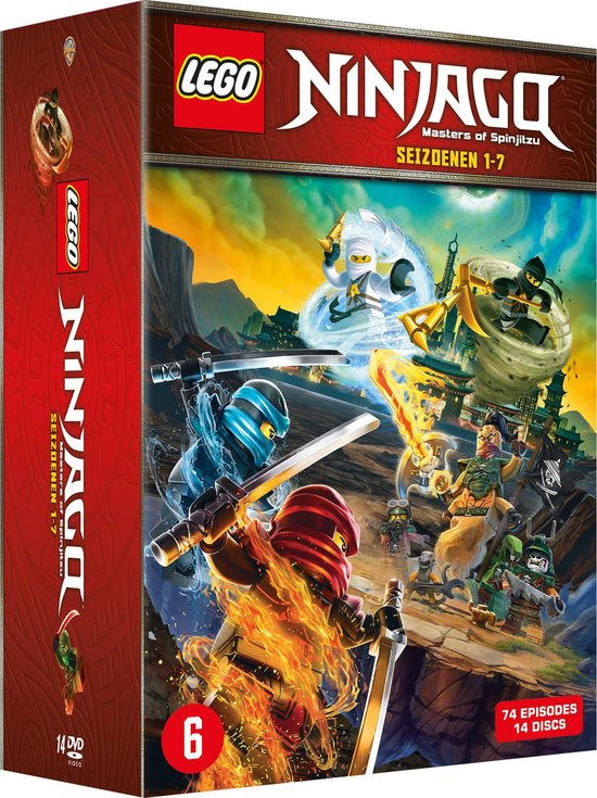 Lego Ninjago Masters Of Spinjitzu - Seizoen 1 - 7 (DVD) (Dvd), Kirby Morrow  | Dvd's | bol