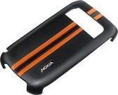 Nokia Hard Cover CC-3012 voor de Nokia E6 - Zwart/ Oranje