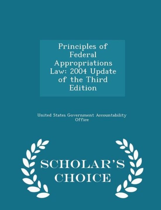 Principles of Federal Appropriations Law 9781297013737 Boeken