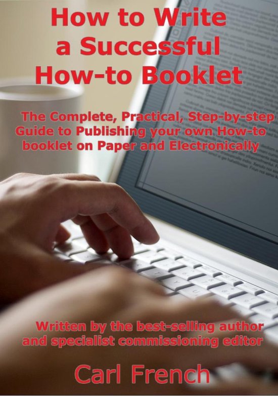 How to write a successful how-to booklet - cover