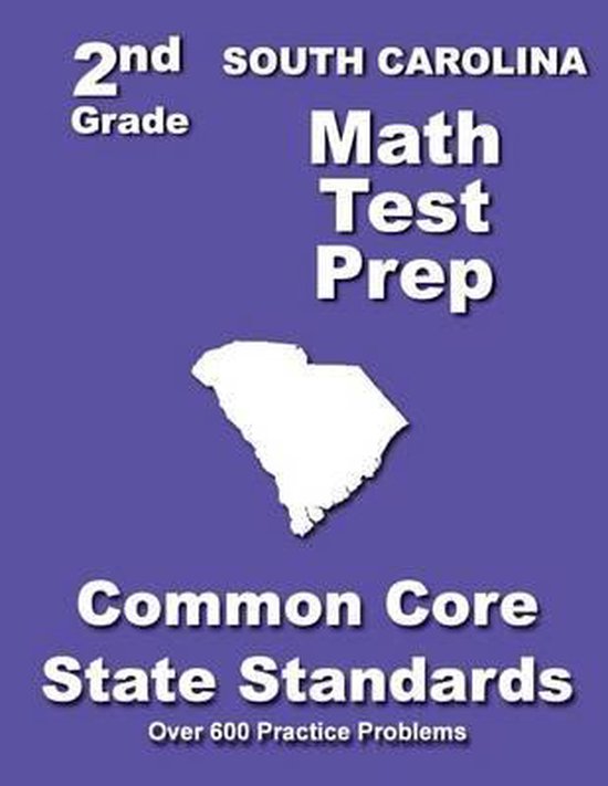 South Carolina 2nd Grade Math Test Prep - cover