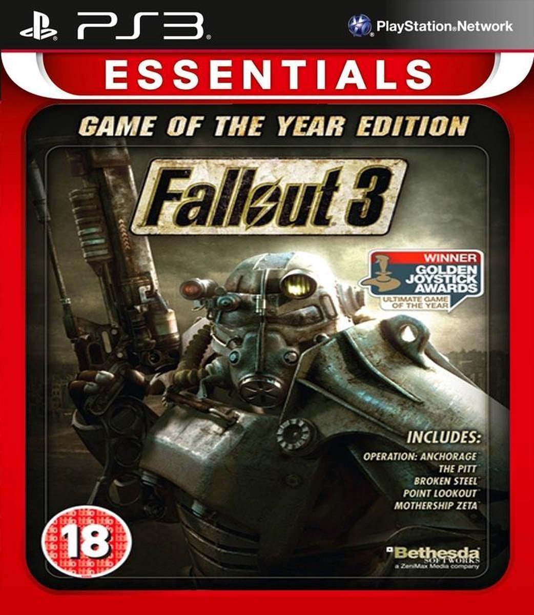 Fallout 3 - Game of the Year Essentials Edition - PS3 | Jeux | bol.com
