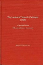 The Lambach Thematic Catalog (1768) - A Facsimile Edition with Annotations and Commentary