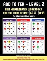 Pre K Printable Worksheets (Add to Ten - Level 2)