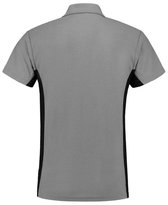 Tricorp Poloshirt Bi-Color - Workwear - 202002 - Grijs-Zwart - maat XXL
