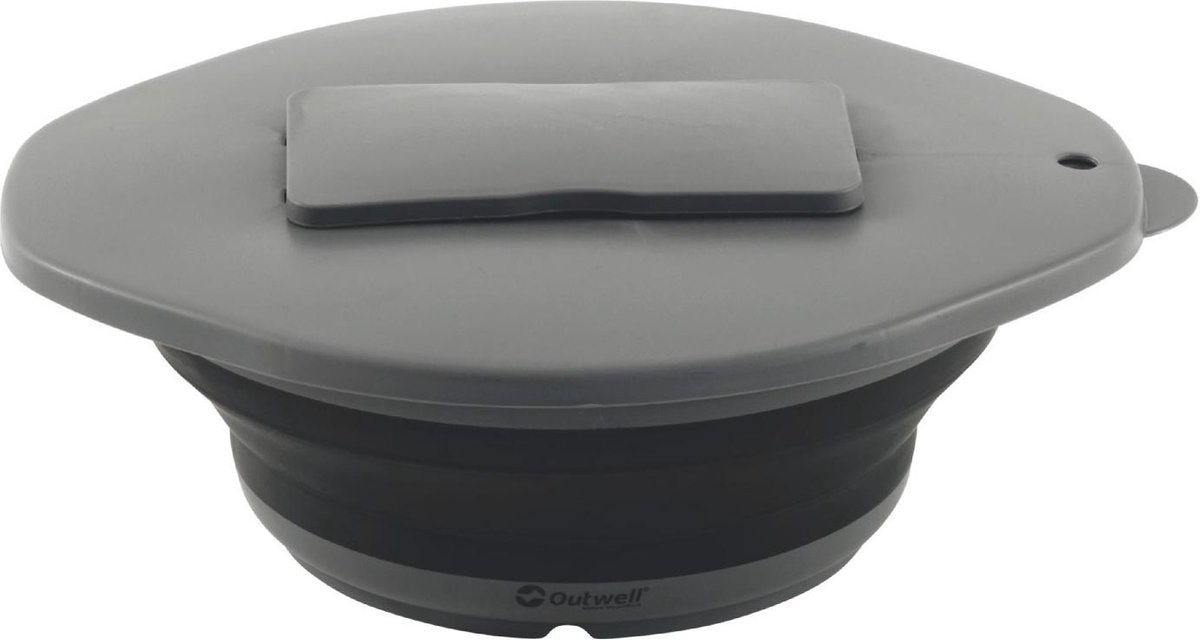 Outwell Collaps Campingservies en keukenuitrusting with Grater grijs/zwart