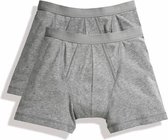 Klassieke boxers Fruit of the Loom Grijs maat L 2-pack