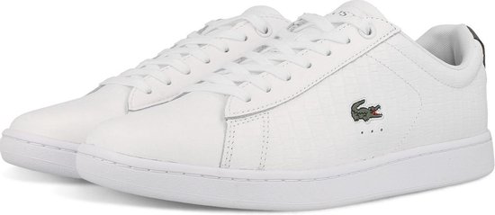 Witte LACOSTE Lage sneakers CARNABY EVO 220 | Omoda