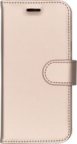 Accezz Wallet Softcase Booktype Samsung Galaxy J3 (2017) hoesje - Goud
