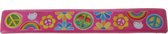 Eddy Toys Klaparmband Bloemen Meisjes Roze 22 X 3,5 Cm