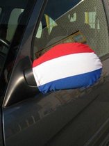 Autospiegel hoes Nederlandse vlag | 2 stuks