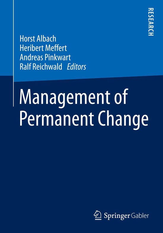 Management of Permanent Change - cover