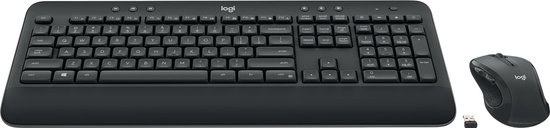Logitech MK545 ADVANCED Wireless Keyboard and Mouse Combo toetsenbord  Inclusief muis... | bol.com